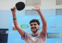 Azərbaycanlı stolüstü tennisçi “Ginnesin Rekordlar Kitabı”na düşüb